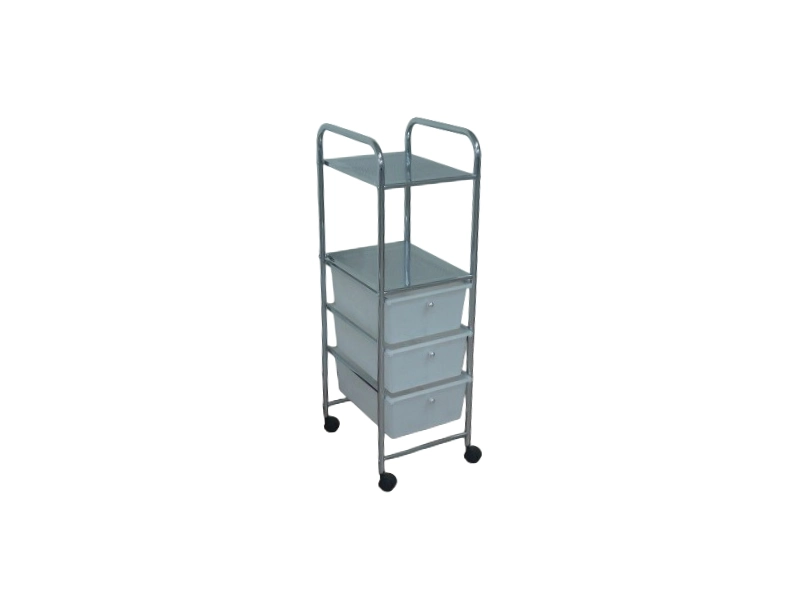 2 Shelf 3 Drawer Trolley
